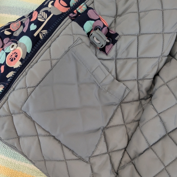 ⭐ Hanna Andersson floral winter coat size 110 / 4 - Picture 10 of 13